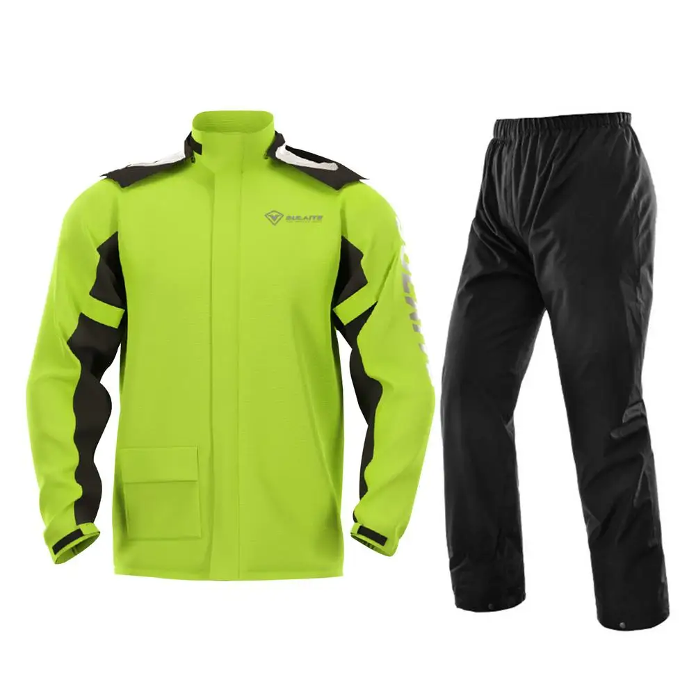 

Men Motorcycle Raincoat Motorbike Rain Suit Moto Raincoat Rain Coat Jacket Pants Biker Rain Set Waterproof Motorcyclist WOmen