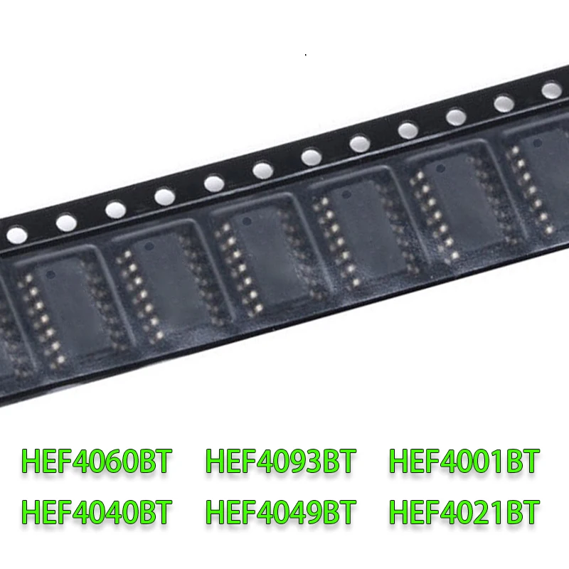 10 шт. HEF4060BT HEF4093BT HEF4001BT HEF4040BT HEF4049BT HEF4021BT SOP-16 SOP16 SOP14 SOP-14 SMD