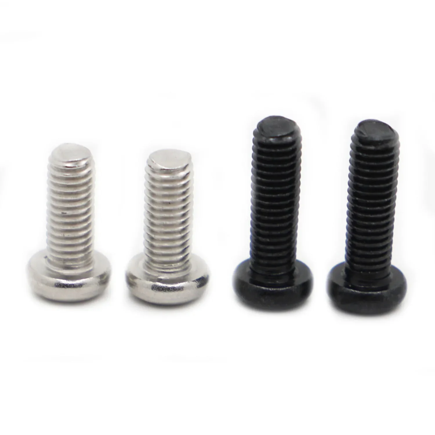 M1 M1.2 M1.6 M2 M2.5 M3 M4 Черная сталь / Нержавеющая 304 Винт с крестообразным шлицем и