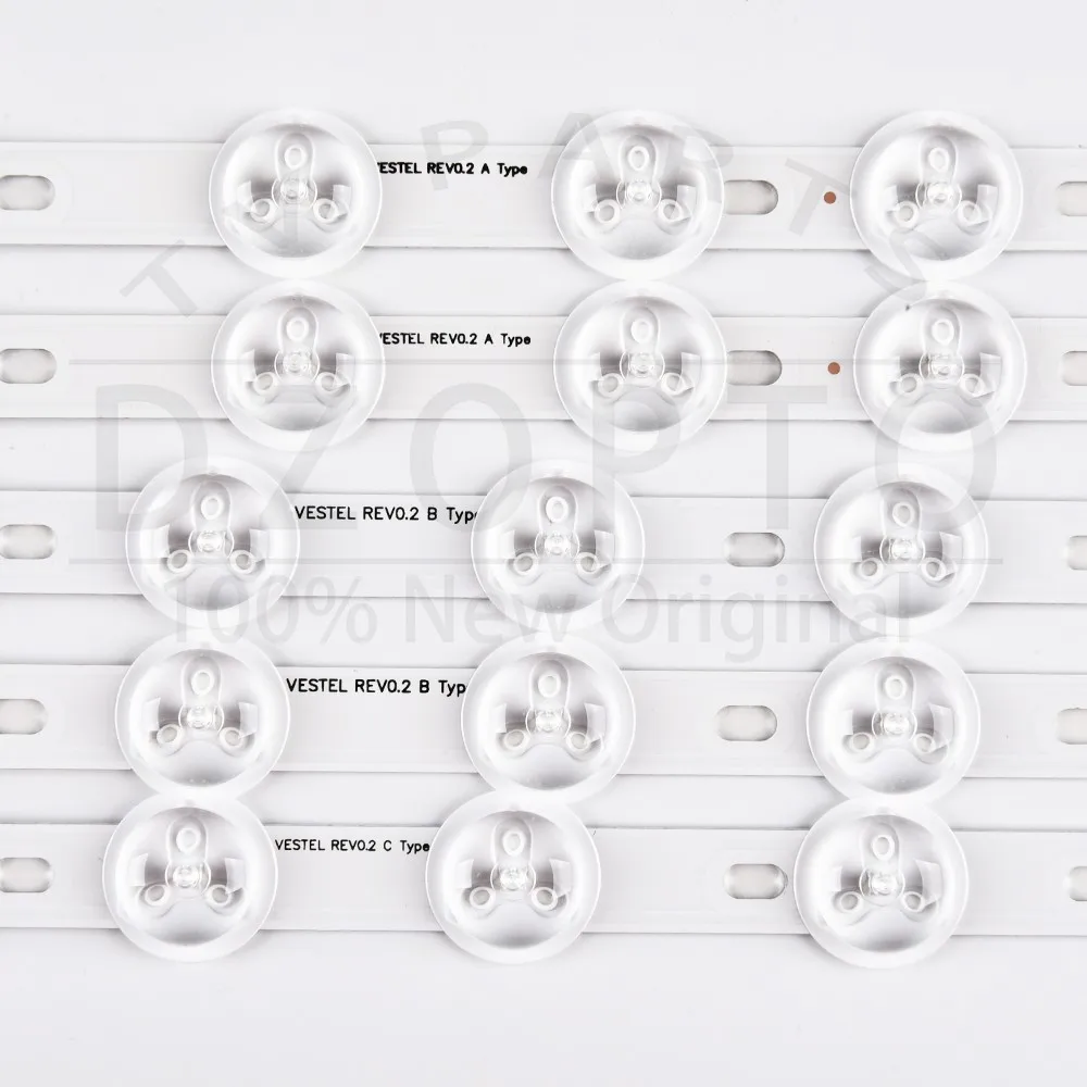 Светодиодная лента для подсветки телевизора 5 светодиодный т. 355 мм VESTEL 39 дюймов 40