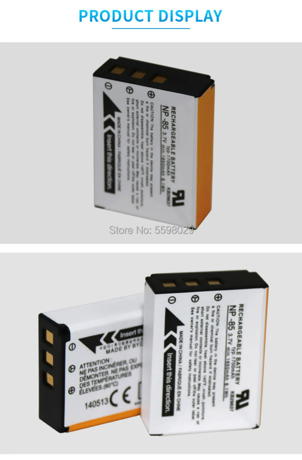 NP-85 FNP 85 NP85 аккумулятор для FUJIFILM SL240 SL245 SL300 SL305 FNP-85 CB170 аккумуляторная батарея 1700mAh