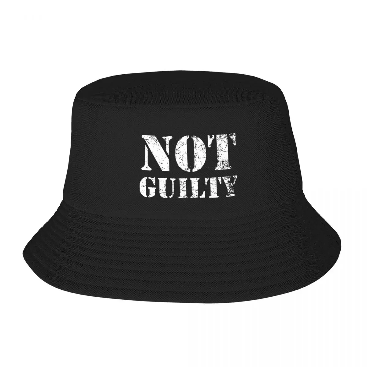 

Not Guilty Innocent Until Proven Guilty Fisherman's Hat, Adult Cap Fashionable Soft Travel Nice Gift