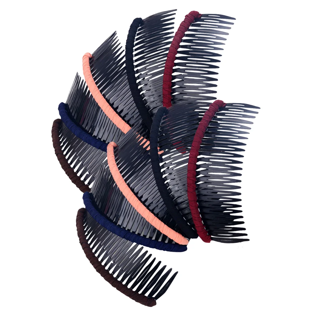 

10pcs Side Hair Brooch Side Comb Hair Accessories Classic Side Comb Hairdressing Side Comb Wedding Side Comb French Side Combs