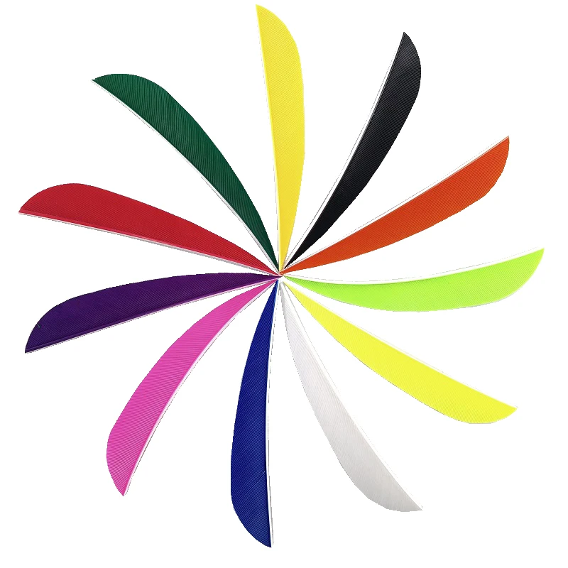 50 шт. 4-дюймовые флейты в виде капли воды