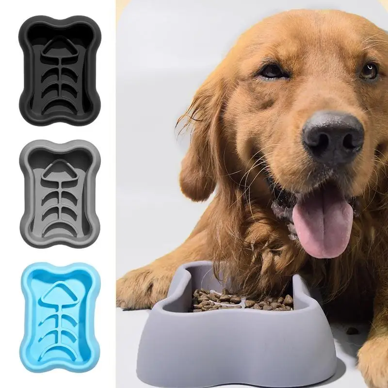 

Slow Feeder Dog Bowls Multifunctional Anti-Choking Pet Licking Bowl With Suction Cups Nonslip Puzzle Dish For Fast Eaters Cats