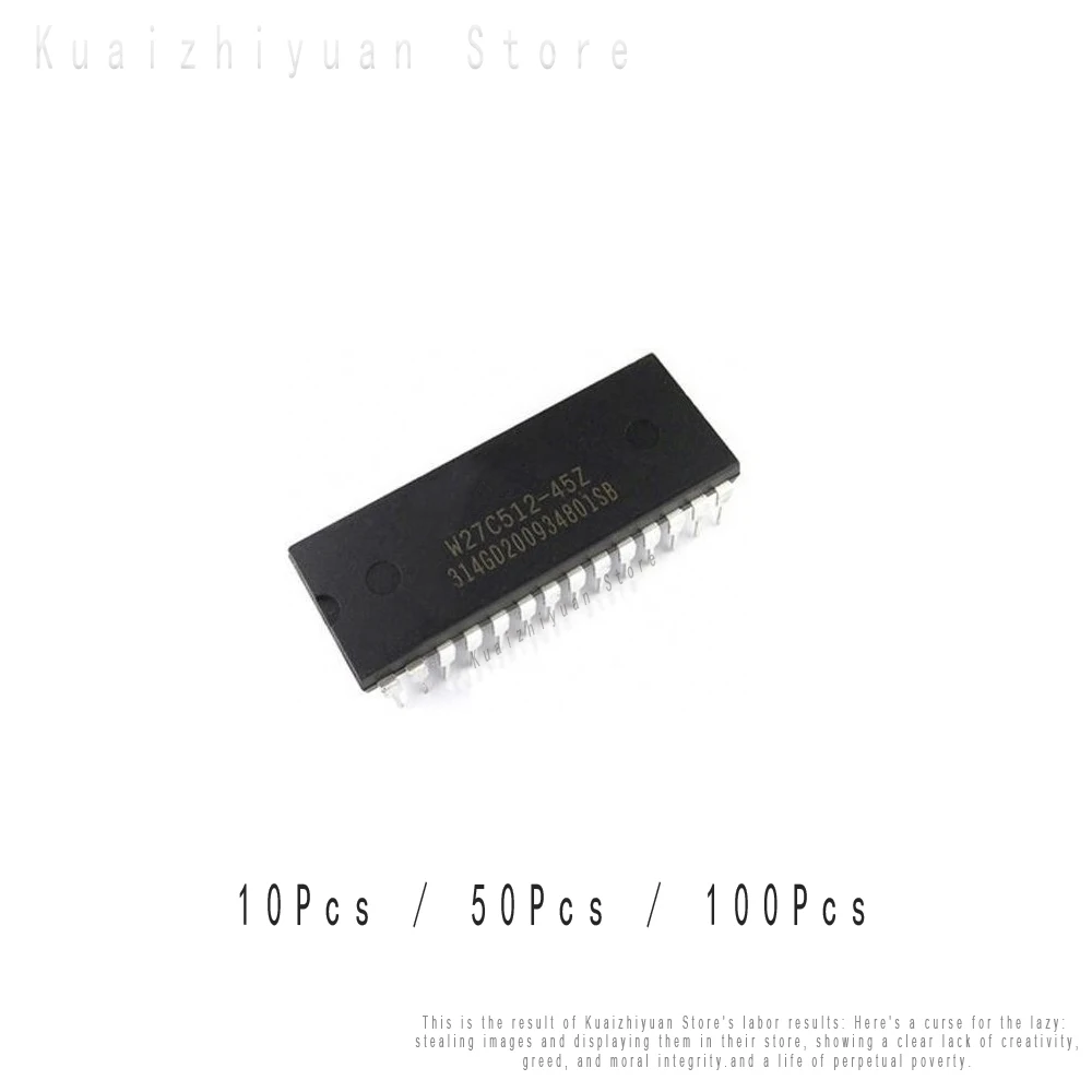 

1pcs New and original W27C512-45Z W27C512-45 W27C512 Memory chips DIP28 Electronic components IC chip