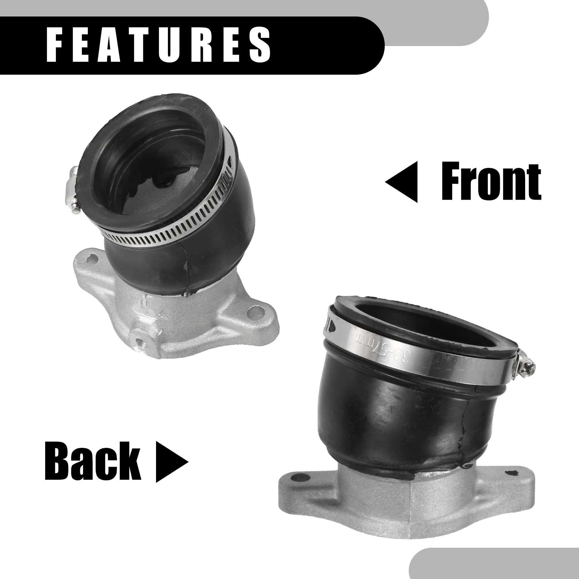 Впускной коллектор карбюратора Motoforti для Honda CX500 1978-1979 CX500C 1979-1982 CX500D 1979-1981