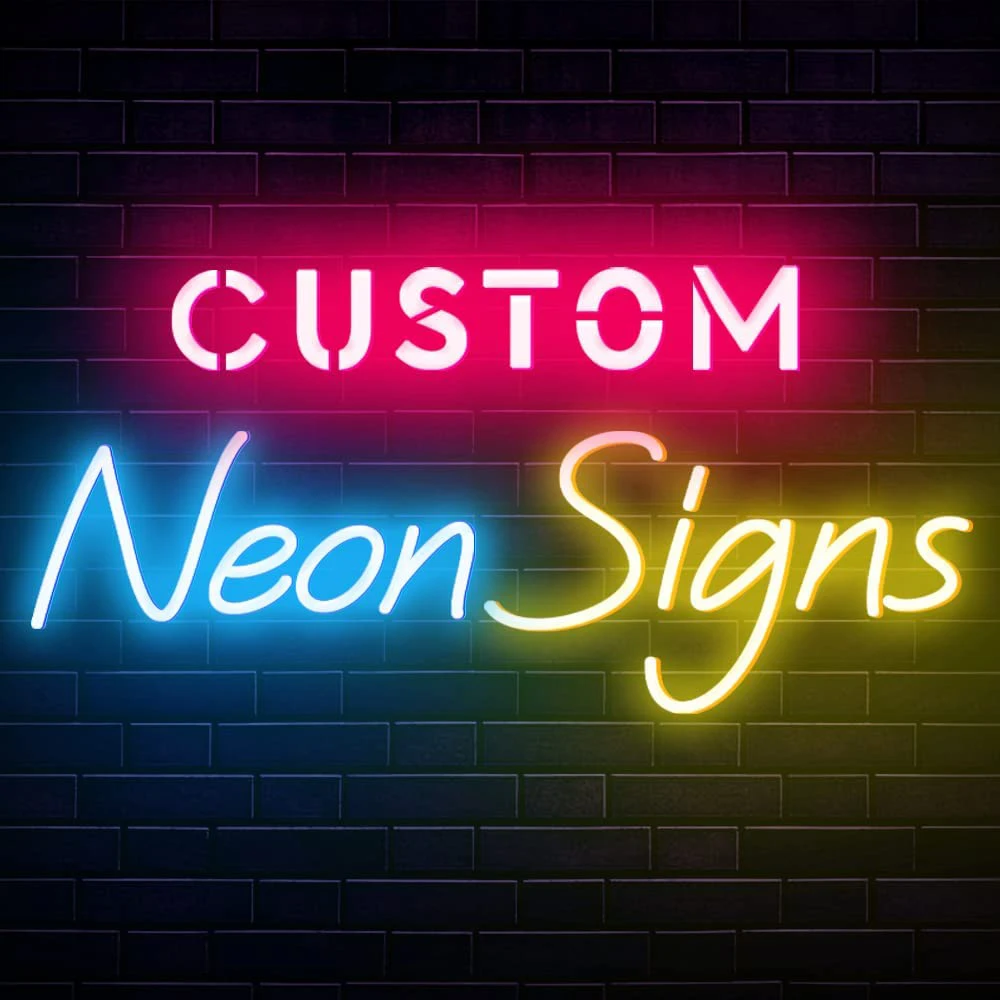 

Custom Neon Signs For Party Birthday Wedding Personalized Neon LED Sign Commercial Sign Don't Place Order Before Get Quotation