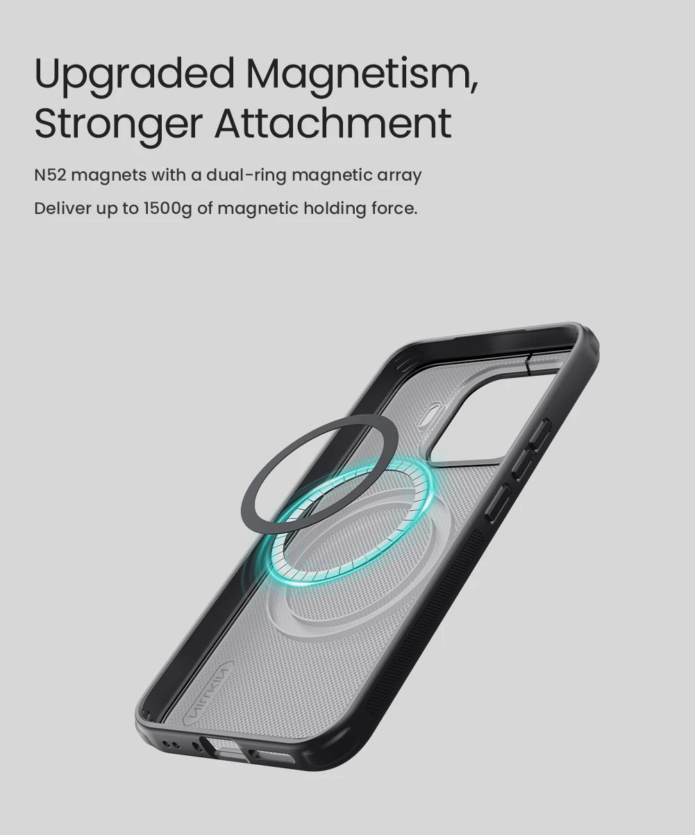 Фото Магнитный чехол NILLKIN для Xiaomi 17T / 17T Pro Frosted Shield Pro, жесткий чехол из ТПУ и поликарбоната №4
