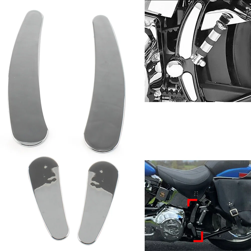 

4Pcs Motorbike Swingarm Frame Inserts Kit For Harley Davidson Softail Heritage Springer Fatboy 1984-2007