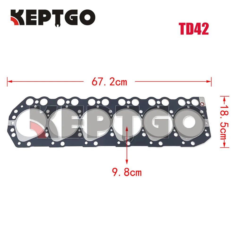 Новая прокладка головки цилиндра TD42 для Nissan патруль GU Y61 TD42T TD42Ti Diesel 4 2 л