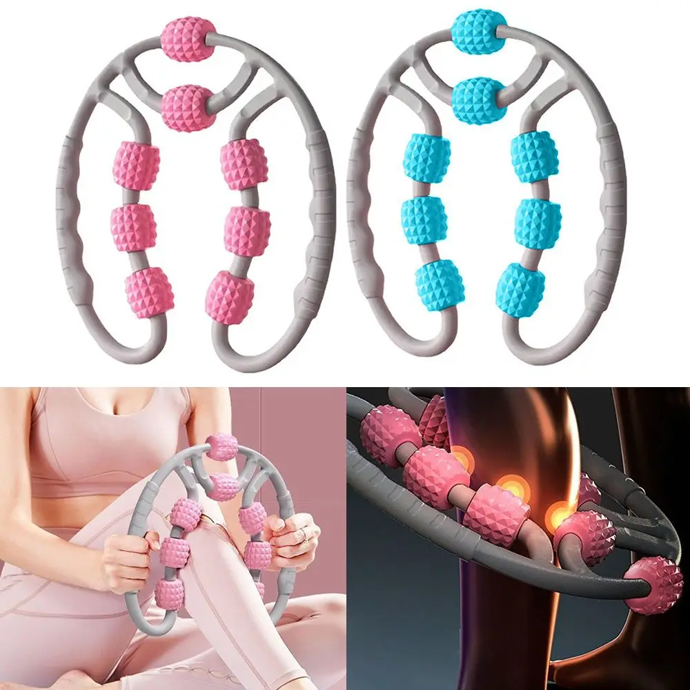 

U-shaped Exercise Training Device Fitness Yoga Muscle Relaxation Massage Roller Pilates