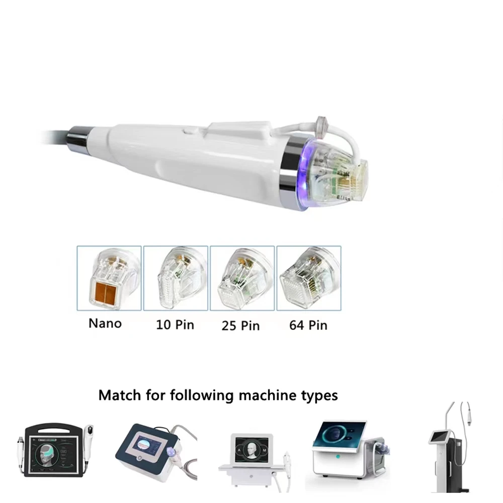 

Disposable Microneedling Cartridges Fractional RF Microneedle Machine Spare Part Tips Replacement Needle Heads 10/25/64pins/Nano