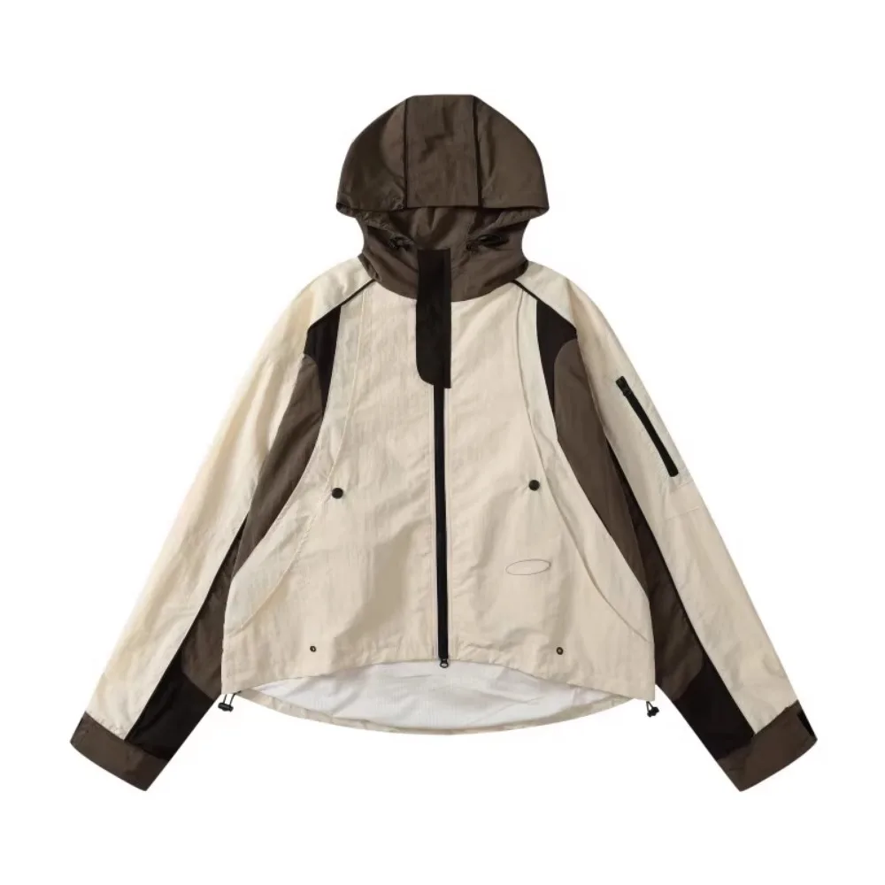 NIGO Мужская новая легкая функциональная перфорированная куртка с цветными