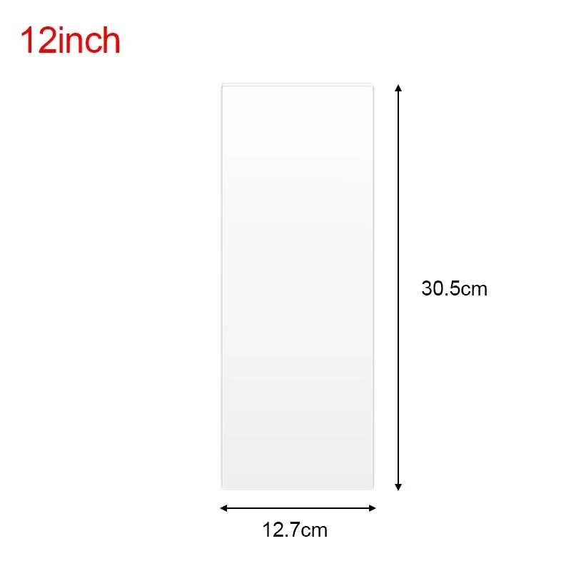 

Прозрачный пластиковый скребок для торта