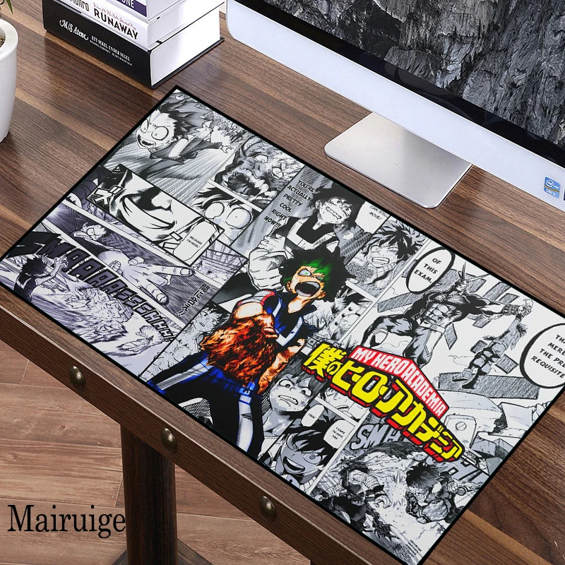 

Mairuige My Hero Anime Mouse Pad Gaming Accessories Large XXL Office Computer Desk Mat Table Keyboard Laptop Cushion Mousepad