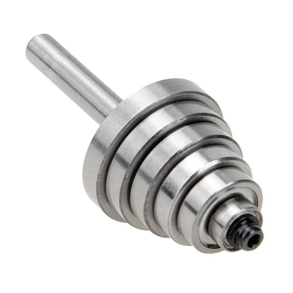 Фреза с хвостовиком 1/4 дюйма и набором 6 подшипников для различных глубин 1/8 5/16 3/8