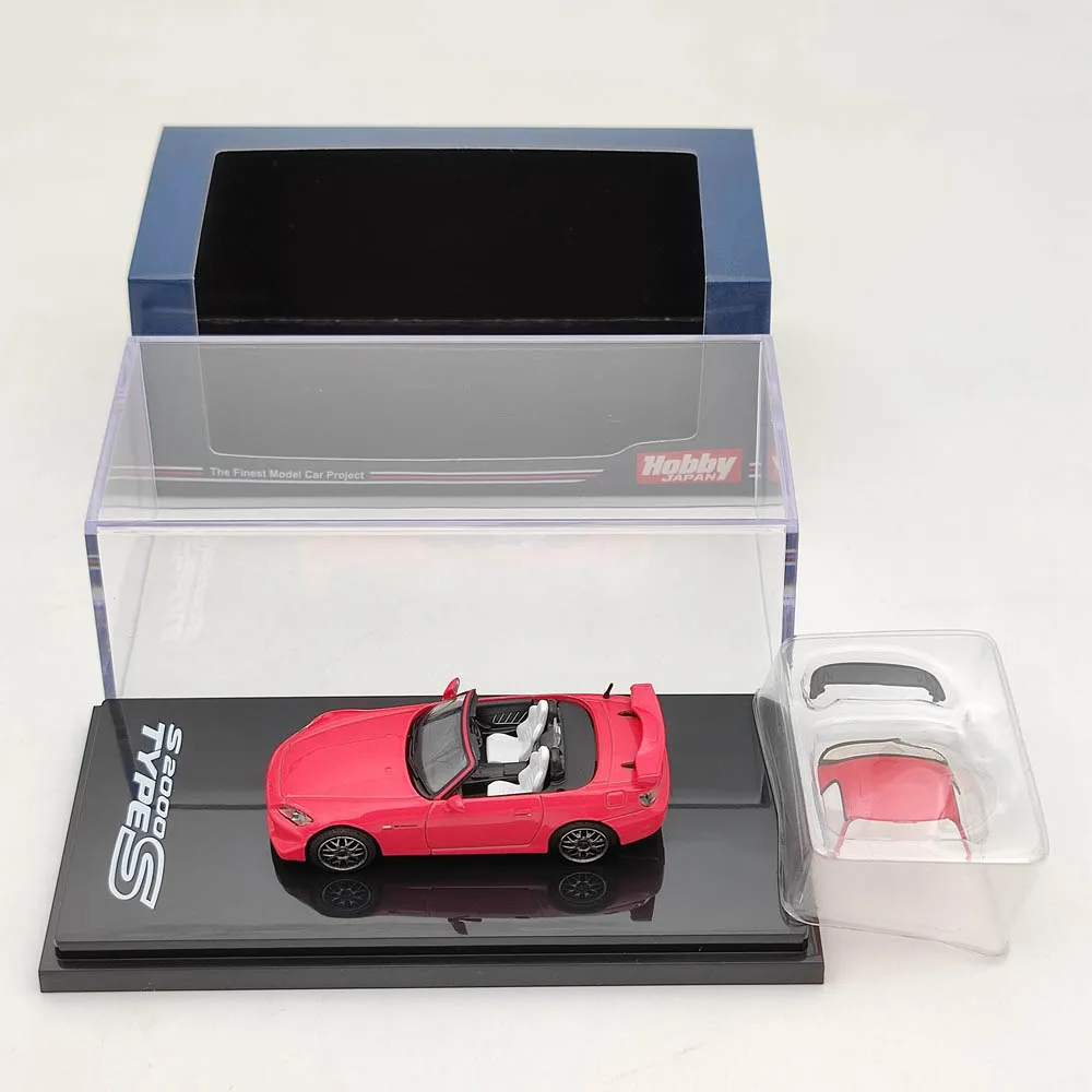 Хобби Япония 1:64 для S2000 Type S (AP2) Convertible Cstomized HJ 641020 Литая под давлением модель