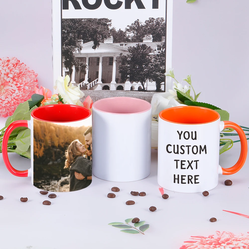 Кружка с фотографией на заказ керамическая чашка для кофе чая мамы ребенка