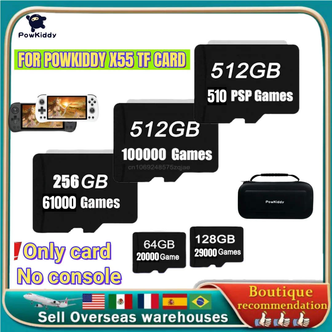 Портативная игровая консоль POWKIDDY X55