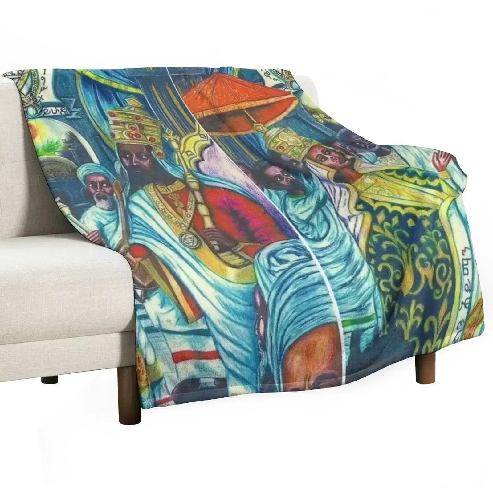 Одеяло King Solomon And Queen Sheba плед одеяла в среду