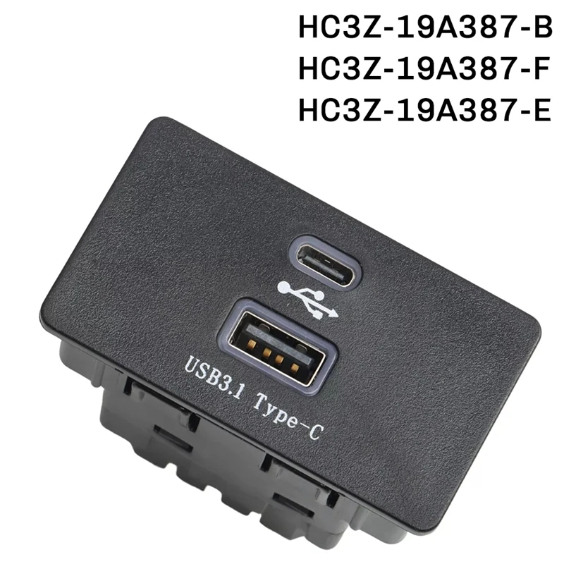 Двойной USB-модуль интерфейса для Carplay с Type-C Ford F-150 2016-2020