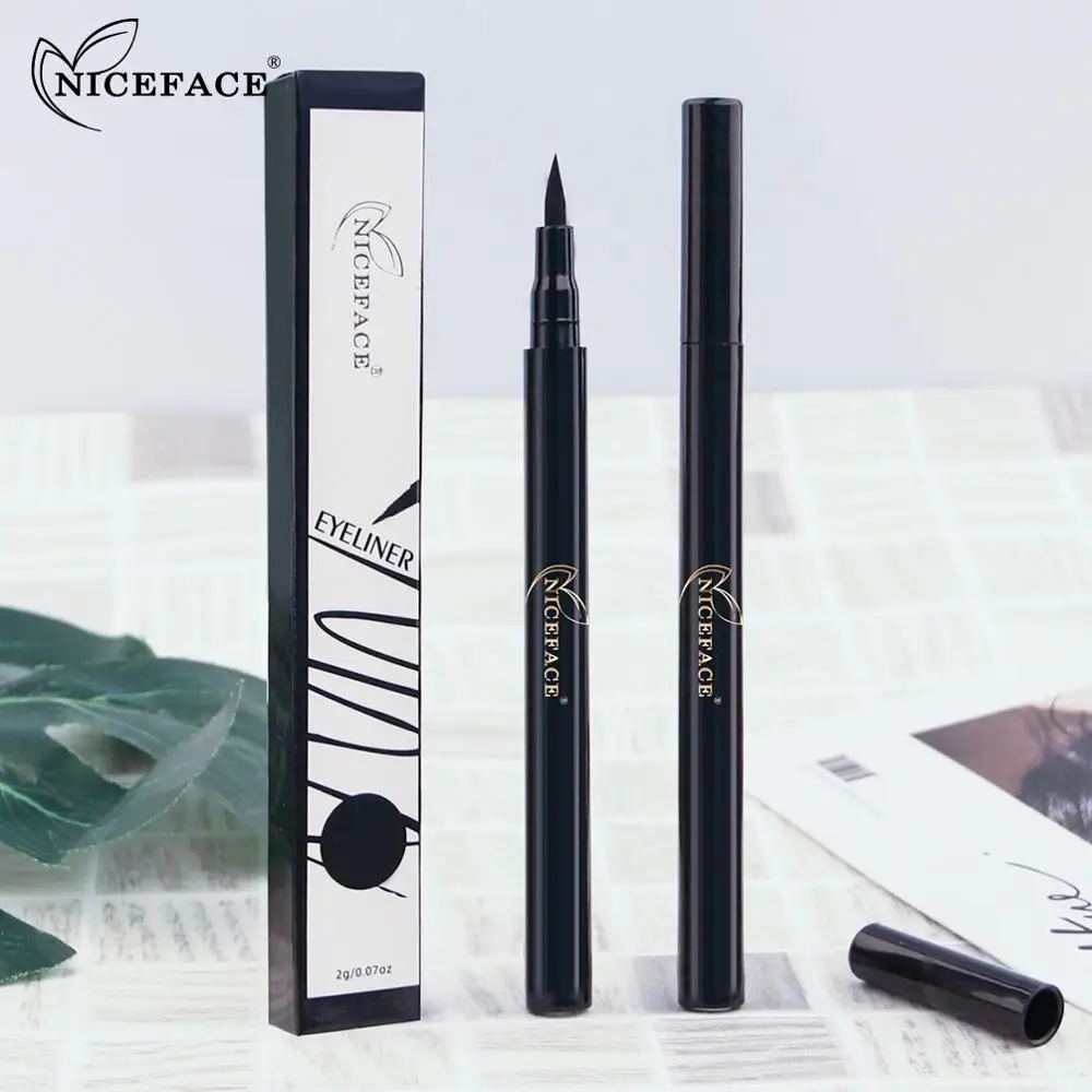 Магнитная жидкая подводка для глаз Niceface карандаш самоклеящаяся макияжа