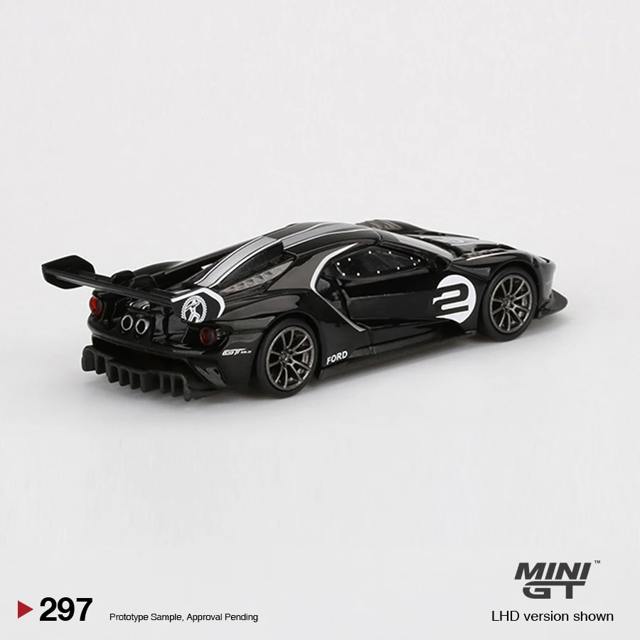 Mini GT 1:64 Model Car MK II #006 Alloy Die-cast Vehicle #297 LHD Shadow Black | Railed/Motor/Cars/Bicycles