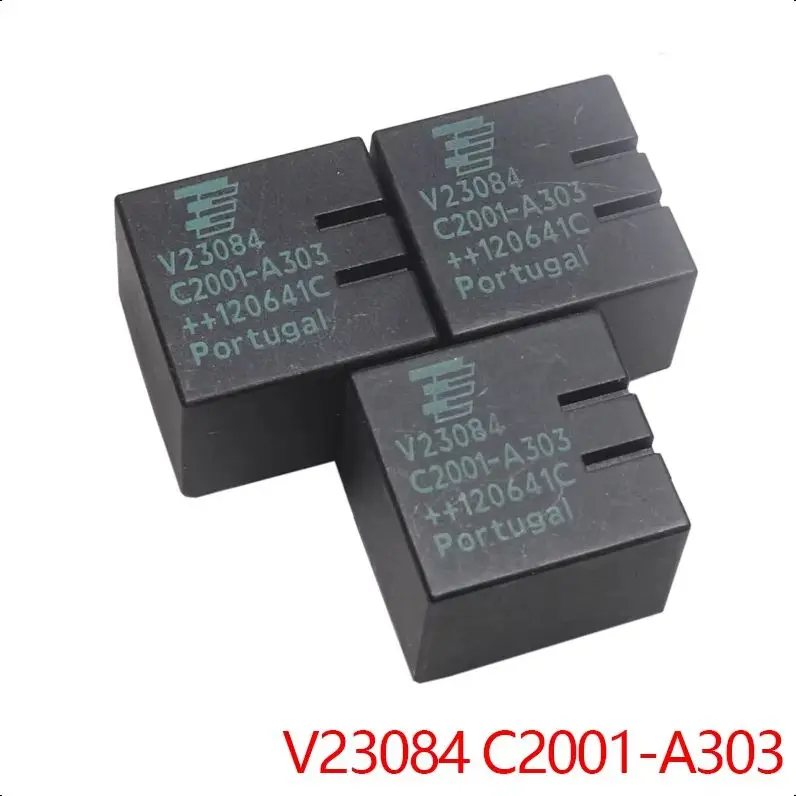 Фото 【5-1 ШТ.】Реле Tyco V23084-C2001-A303 для блока управления центральным замком и стеклоподъемниками BMW E46 №2