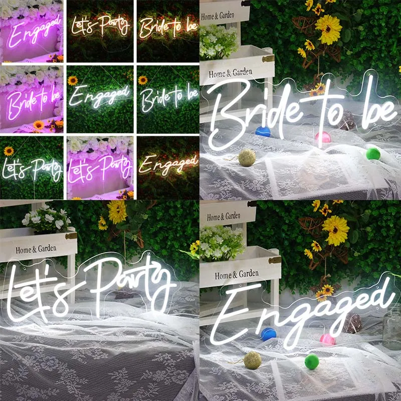 

LED Neon Personalized Custom Party Bar Merry Christmas Birthday Wedding Home Decor Proposal Confession Multiple Colors Available