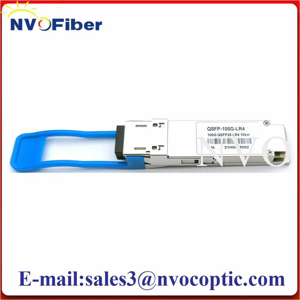 QSFP28 100G LR4 10 км нм LC разъем двухпортовый SFP модуль цена фоторазъем Трансивер LR |