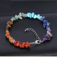 natural stone beads chips agates turquolse strand lrregular gravel bead diy bracelet supplies for jewelry making