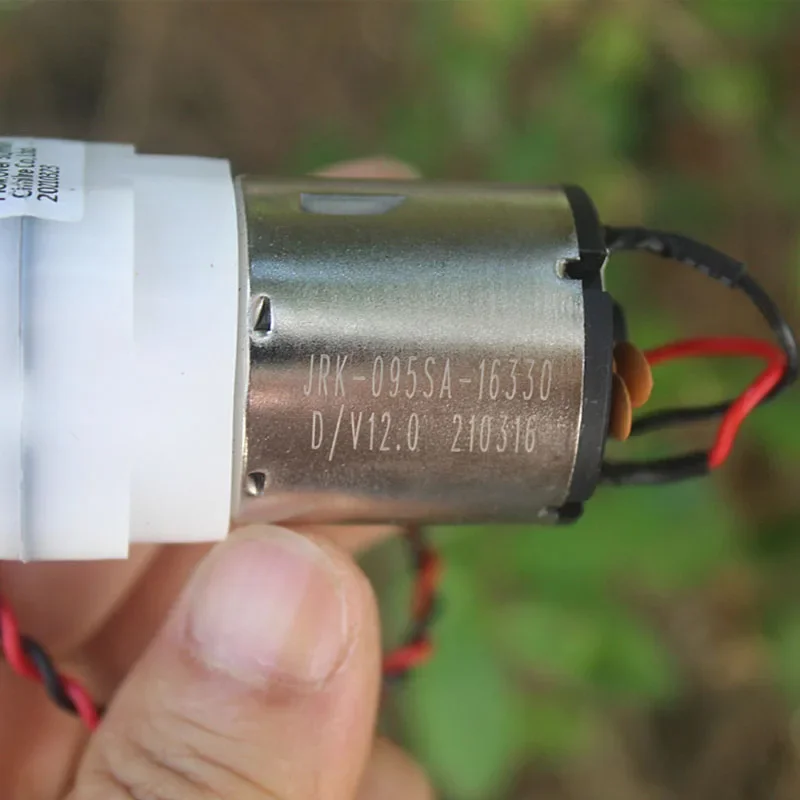 JRK-095SA-16330 DC 12 В 5 л/М-65 кПа большой поток микро воздушный вакуумный насос высокого