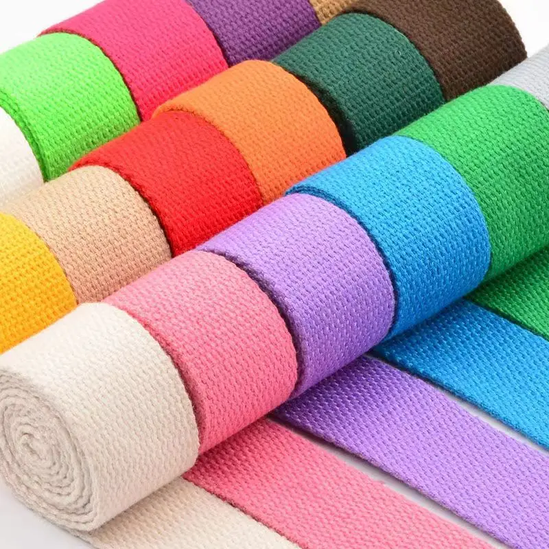 

5 meters 25mm Canvas Ribbon Belt Bag Webbing Nylon Webbing Knapsack Strapping Sewing Bag Belt Accessories