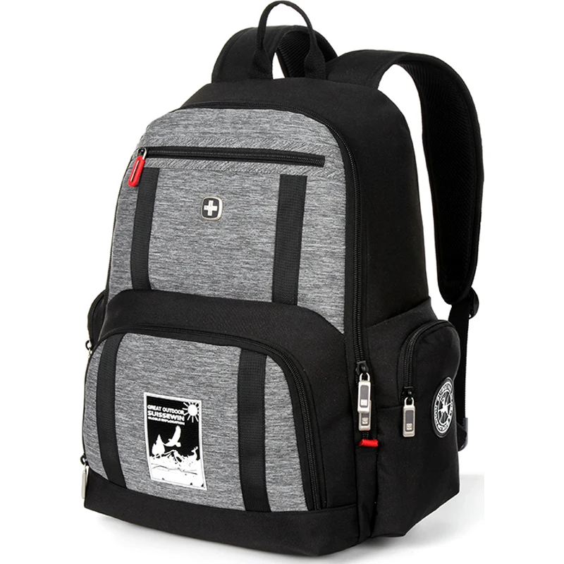 Cheap Trending School Bag Bagpack Mens Back Women Smart Backpack 15.6 Laptop Bags Waterproof Bags Man on sale