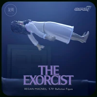 the exorcist action figure regan macneil vintage hanging card and joints movable figure model toys adult collectible