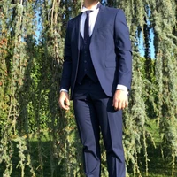 high quality italian slim fit one button suit for weddings and ceremonies parlament color mens suits men fashion suits 3pics