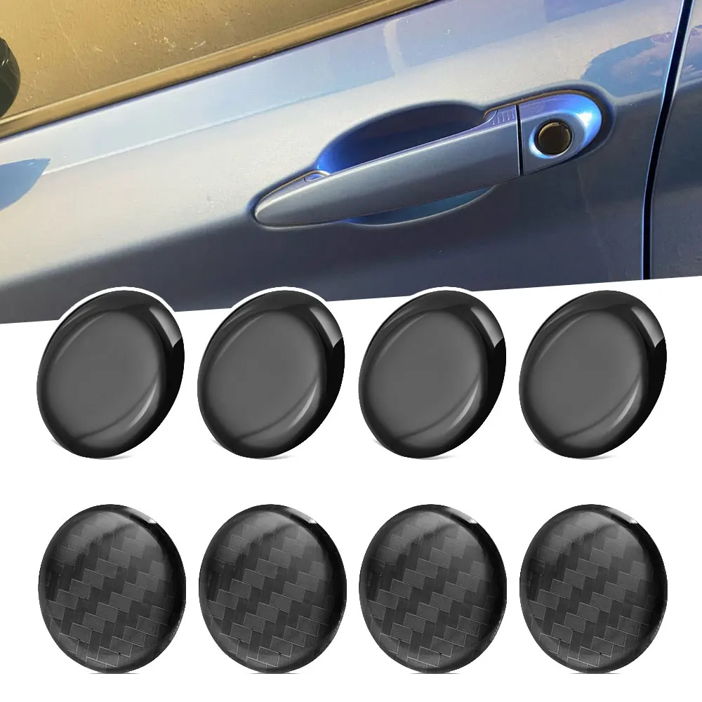 

4Pcs 20mm Car Lock Keyhole Stickers Decoration Protection for Lada Niva Kalina Granta Priora Largus Samara Priova Vesta 2110
