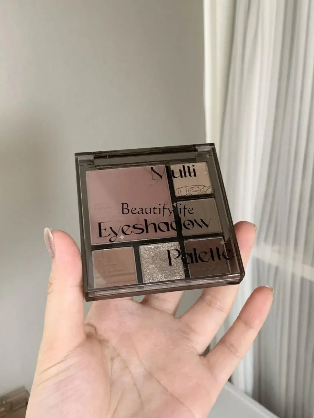 Серые розовые коричневые многофункциональные тени для век Zui's румяна палитра