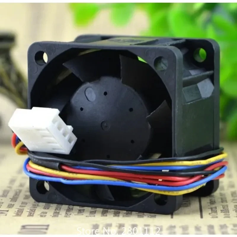 Фото Новый вентилятор охлаждения для Delta TFB0412EHN 12V 0.87A 4см, двухшариковый PWM-вентилятор для сервера 4028 40x40x28мм №3