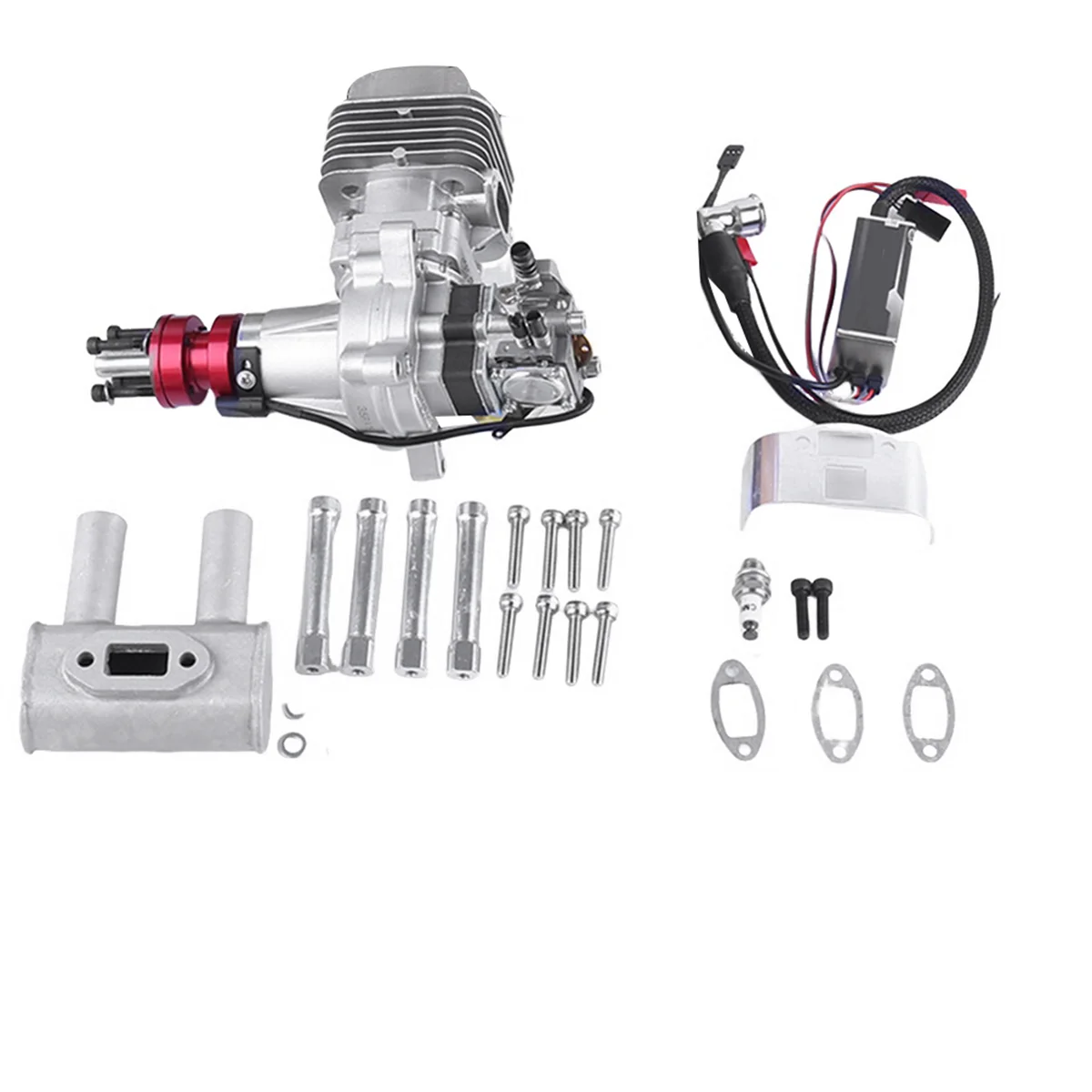 RCGF 35CC RE бензиновый двигатель 3D Поддержка 1908 2008 2010 опора для FPV RC UAV самолета с