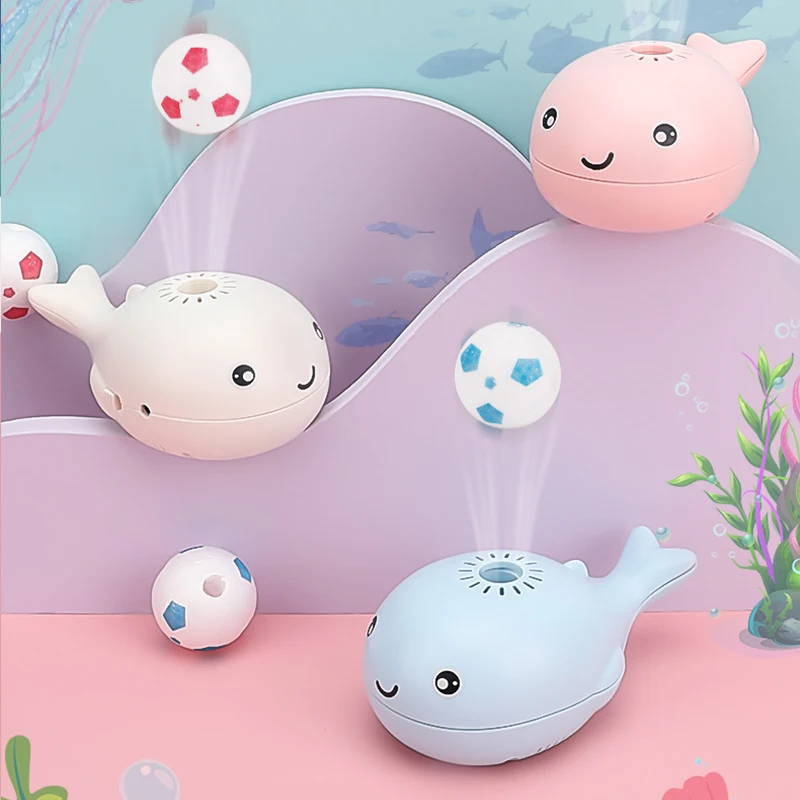 

Детский Электрический вентилятор с подвеской, игрушечный мяч, милый Океанский маленький кит, подвесной мяч, электрические игрушки