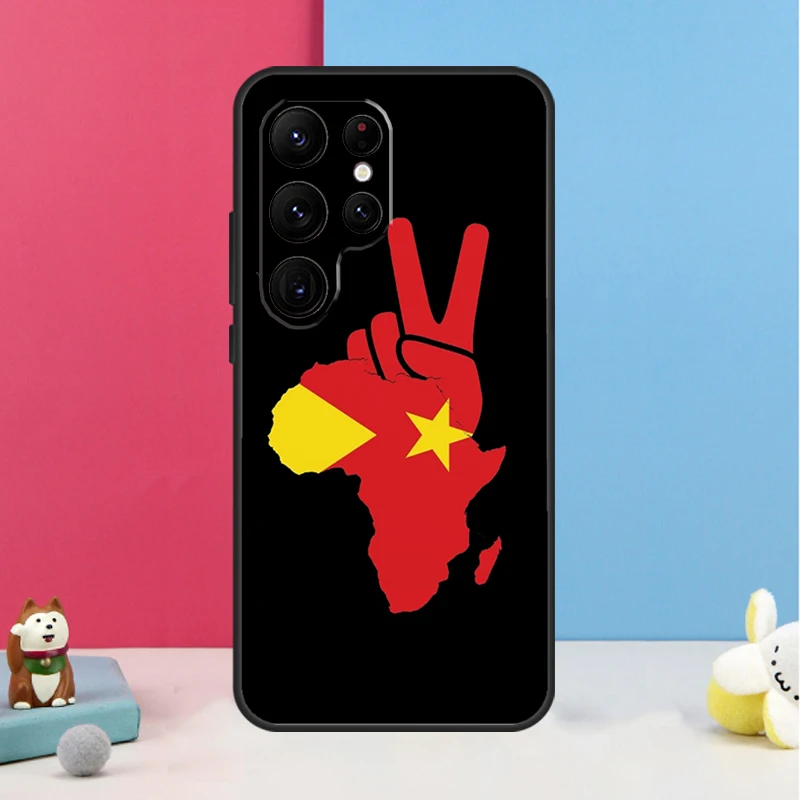 Чехол с флагом Тигрей для Samsung Galaxy S25 S26 Ultra S20 S21 S22 S23 S24 S10 Plus S25 FE, задняя крышка-накладка (art.: 3920db490b41a) - 3920db490b41a
