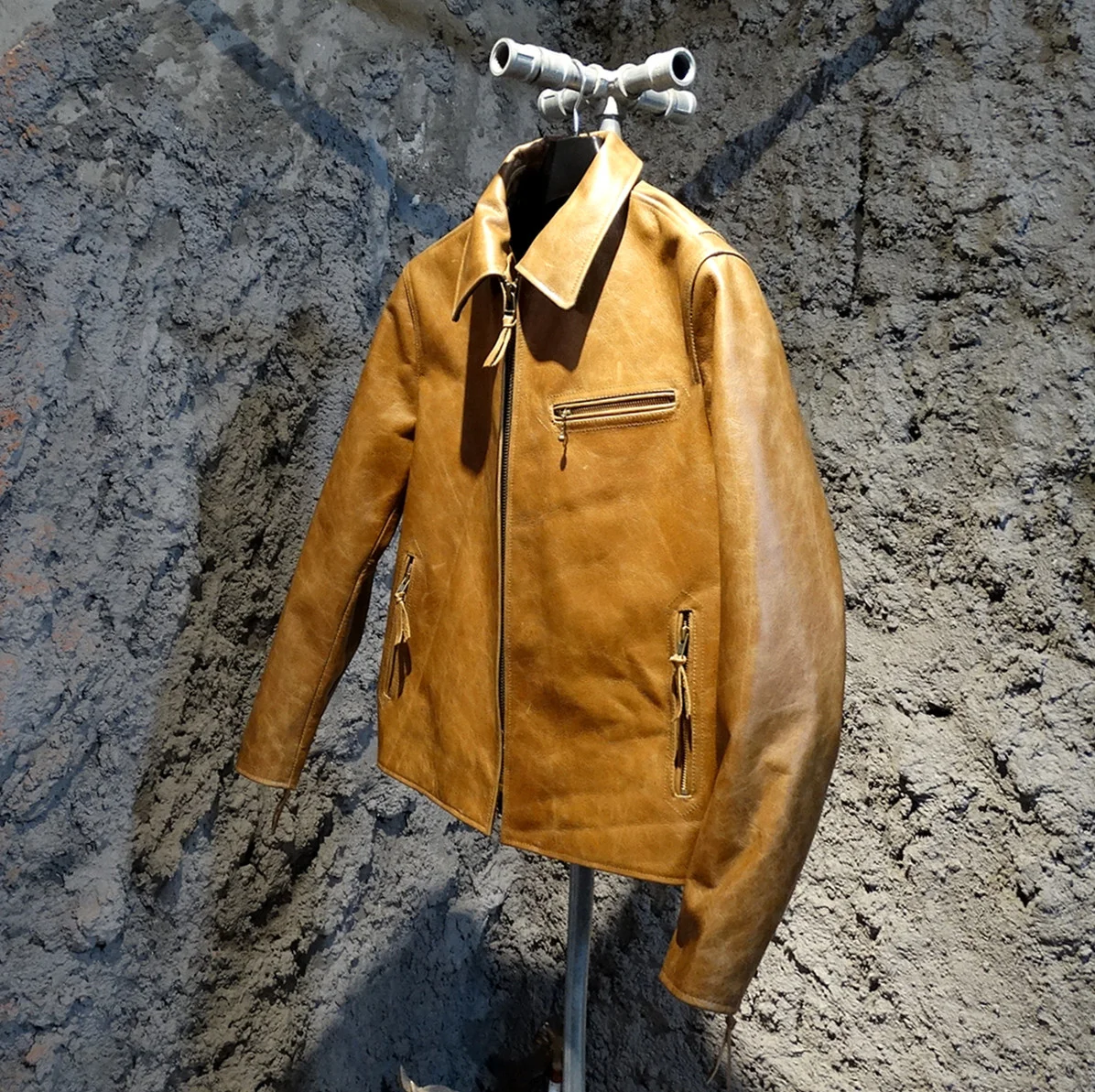 

Men 2023 Genuine Spring Leather Vintage Jacket 100% Cowhide Coat Plus Size Mens Leather Jackets 4xl Chaquetas Hombre Pph3941