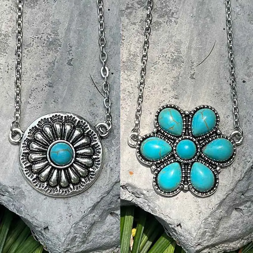 Ожерелье женское из нержавеющей стали винтажное украшение в западном стиле