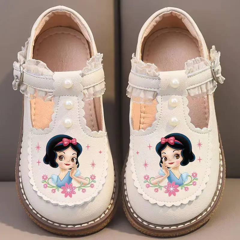 Hot Sales New Disney Summer/Autumn Fashion Girls Shoes Princess Frozen Kids Sandals Toddlers Elegant Noble Children Sandals