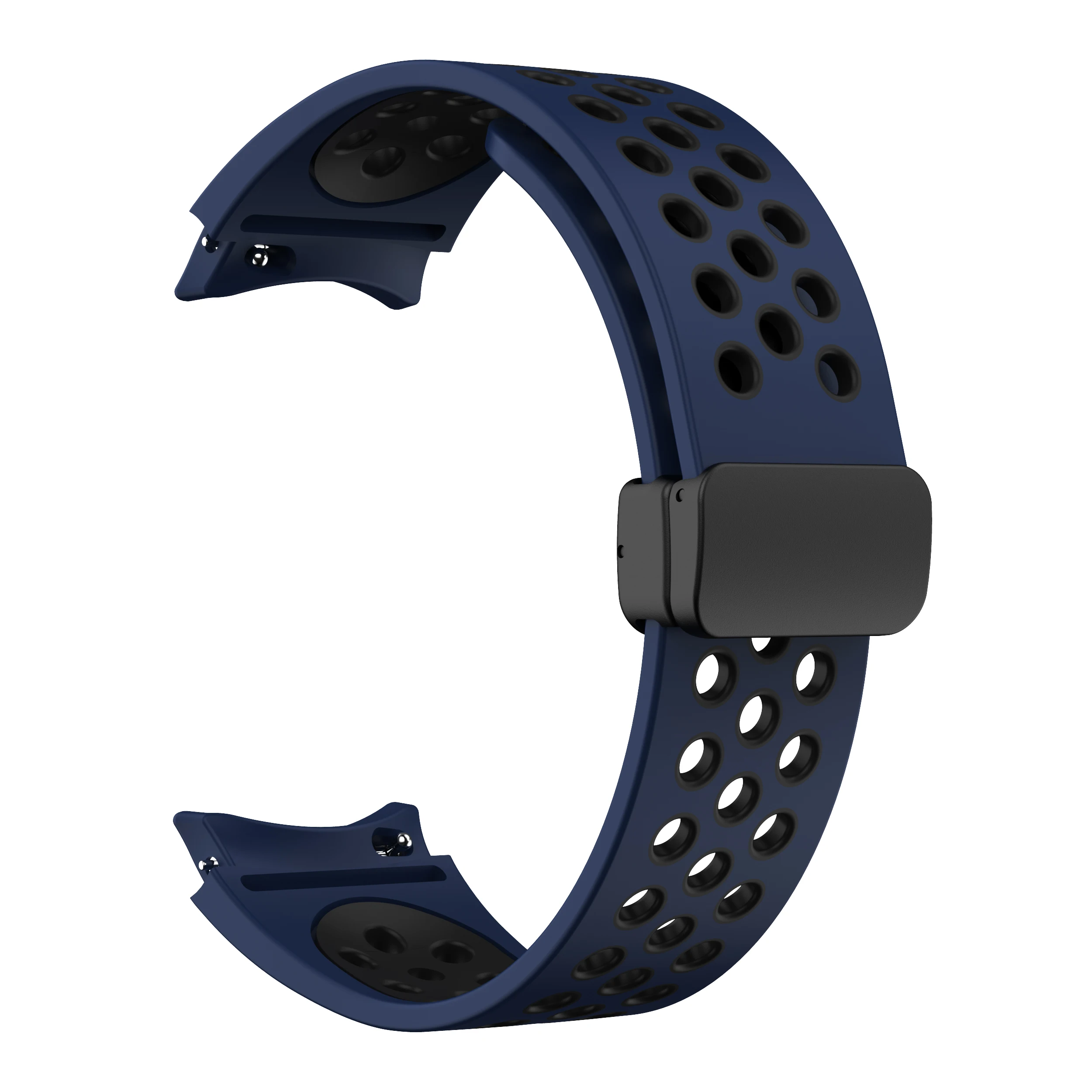 Ремешок магнитный с D-образной пряжкой для Samsung Galaxy Watch 6/4 classic 47 мм 46 42 43 браслет watch