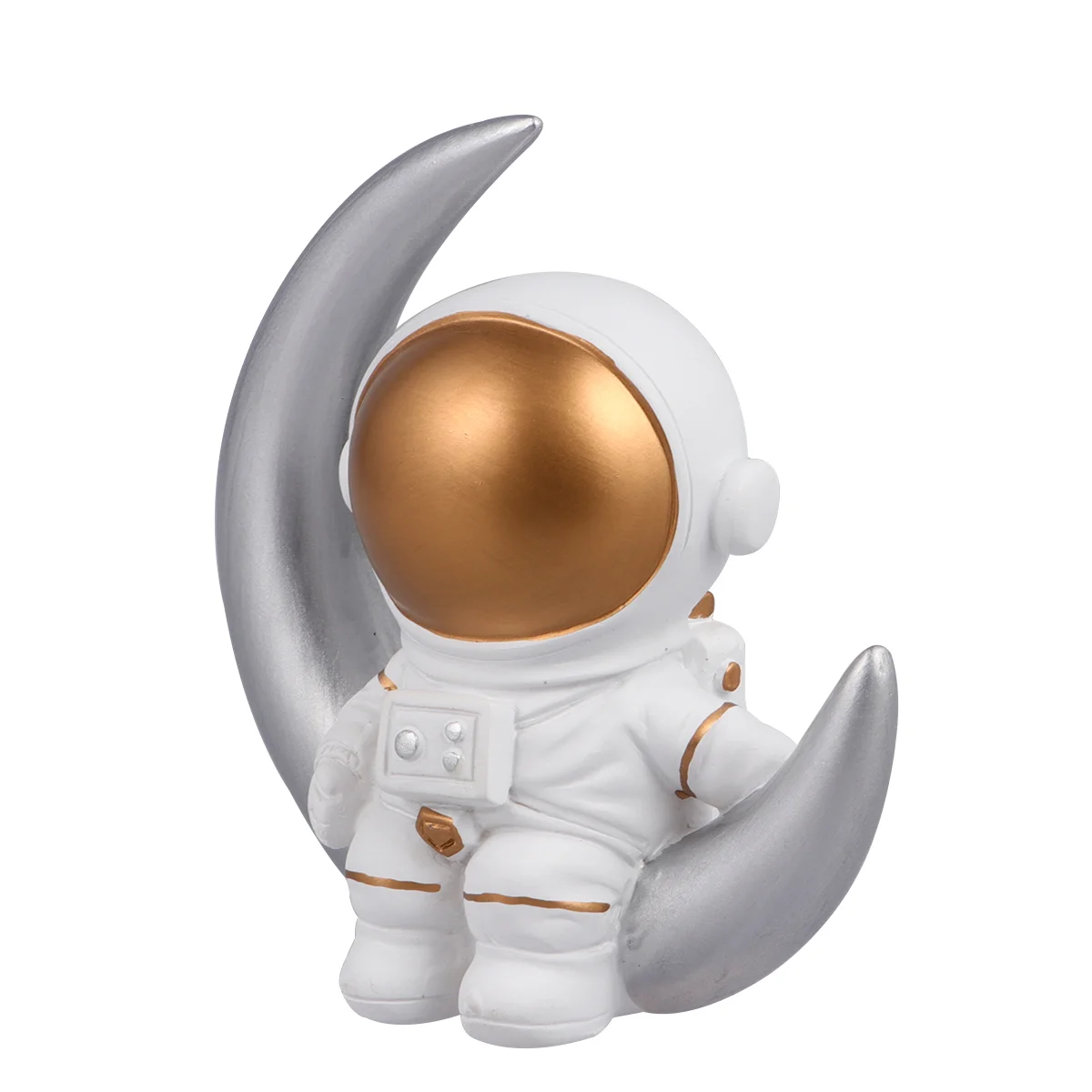 

Статуэтка из эпоксидной смолы для украшения торта в виде астронавта, игрушечная фигурка, модель космического человека, Декоративная скульптура, декор для стола, искусственные статуи автомобиля, космос