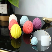 1pc soap making molds candle making handmade tool easter egg silicone mold diy accessories
