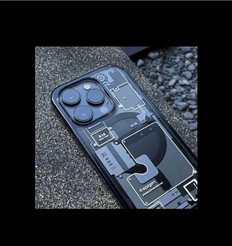 Spigen Ultra Hybrid Zero One (MagFit) Case For Apple iPhone 13 14 12 Pro Max 14 Plus Wireless Charger Case Cover